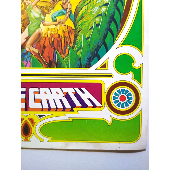 Middle Earth Pinball FLYER Original 1978 Fantasy Sci-Fi Promo Artwork Retro - Picture 3 of 6